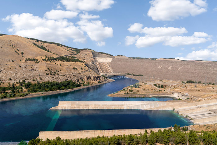 Sanliurfa,,Adiyaman,,Turkey-,September,14:,Ataturk,Dam,On,The,Euphrates