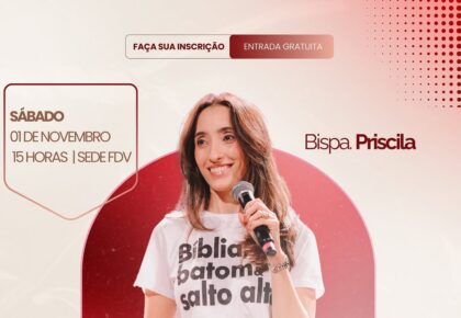 O momento que tanto esperávamos já tem data marcada! No dia 01 de novembro, às 15h, na Sede da I