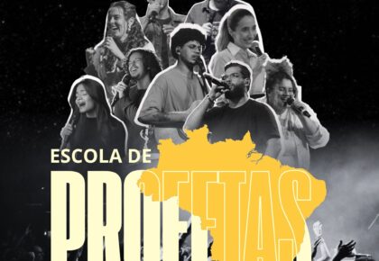 SE PREPARE!!! 🤩Porque esse sábado temos Escola de Profetas, às 14h!🗣️ Se liga em quem vai esta