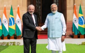 The India–Brazil partnership is about shaping a more inclusive world!A warm welcome to President