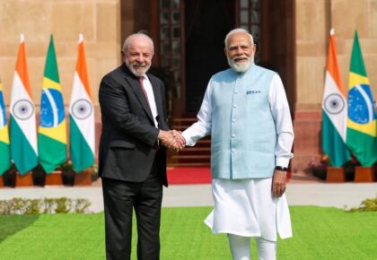 The India–Brazil partnership is about shaping a more inclusive world!A warm welcome to President