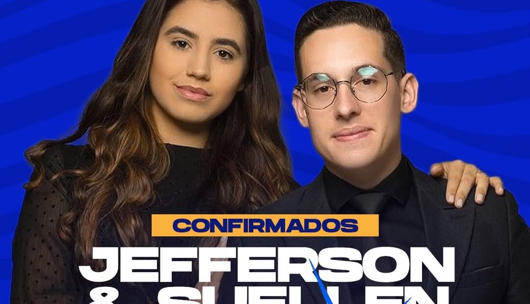 🔥 REVELADO! 🔥Vocês acertaram 👀O casal por trás da sombra é- @jeffersonsuellenoficial 💙🔥Um c