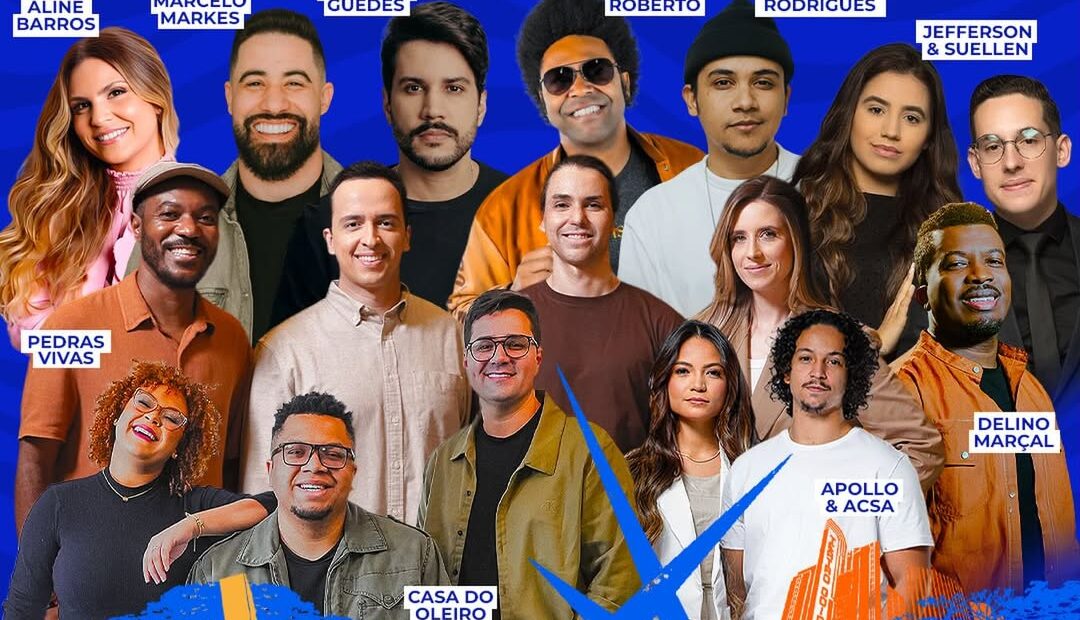 🔥 ATRAÇÕES CONFIRMADAS – MARCHA PARA JESUS 2026 🔥Prepare o coração, porque o dia 1º de maio va