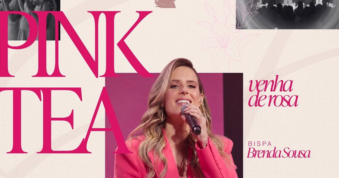 O Pink Tea já é uma realidade! E você não pode ficar de fora! 💗No dia 22 de agosto, às 15h, tem