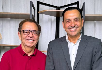 Nessa segunda-feira, o Apóstolo César Augusto recebeu o vice-governador do Estado de São Paulo,